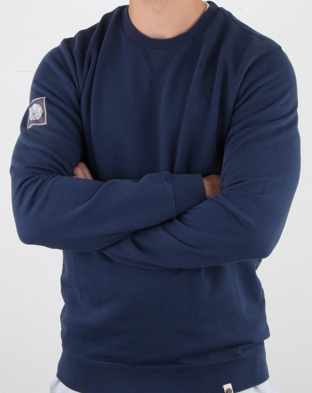 Pretty Green Clements Sweatshirt Marineblau