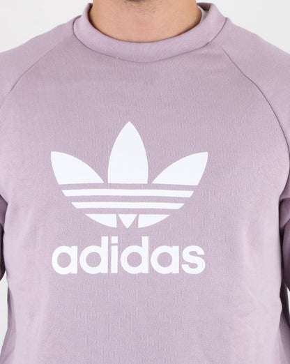 Adidas Originals Trefoil Crew Sweatshirt Flieder