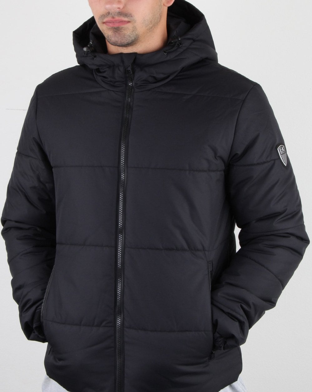 Emporio Armani EA7 Pufferjacke Anthrazit