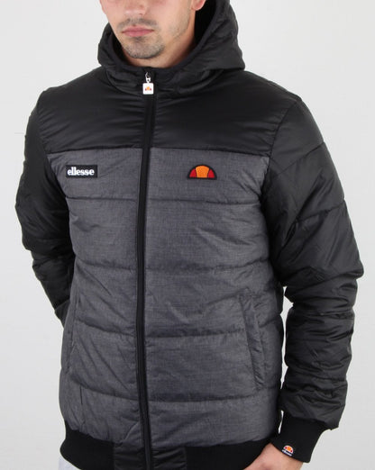 Ellesse Brenta Jacke Schwarz/Grau