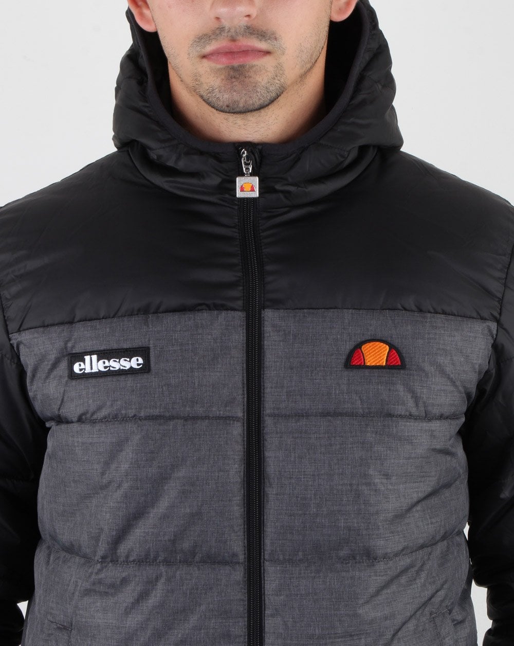 Ellesse Brenta Jacke Schwarz/Grau
