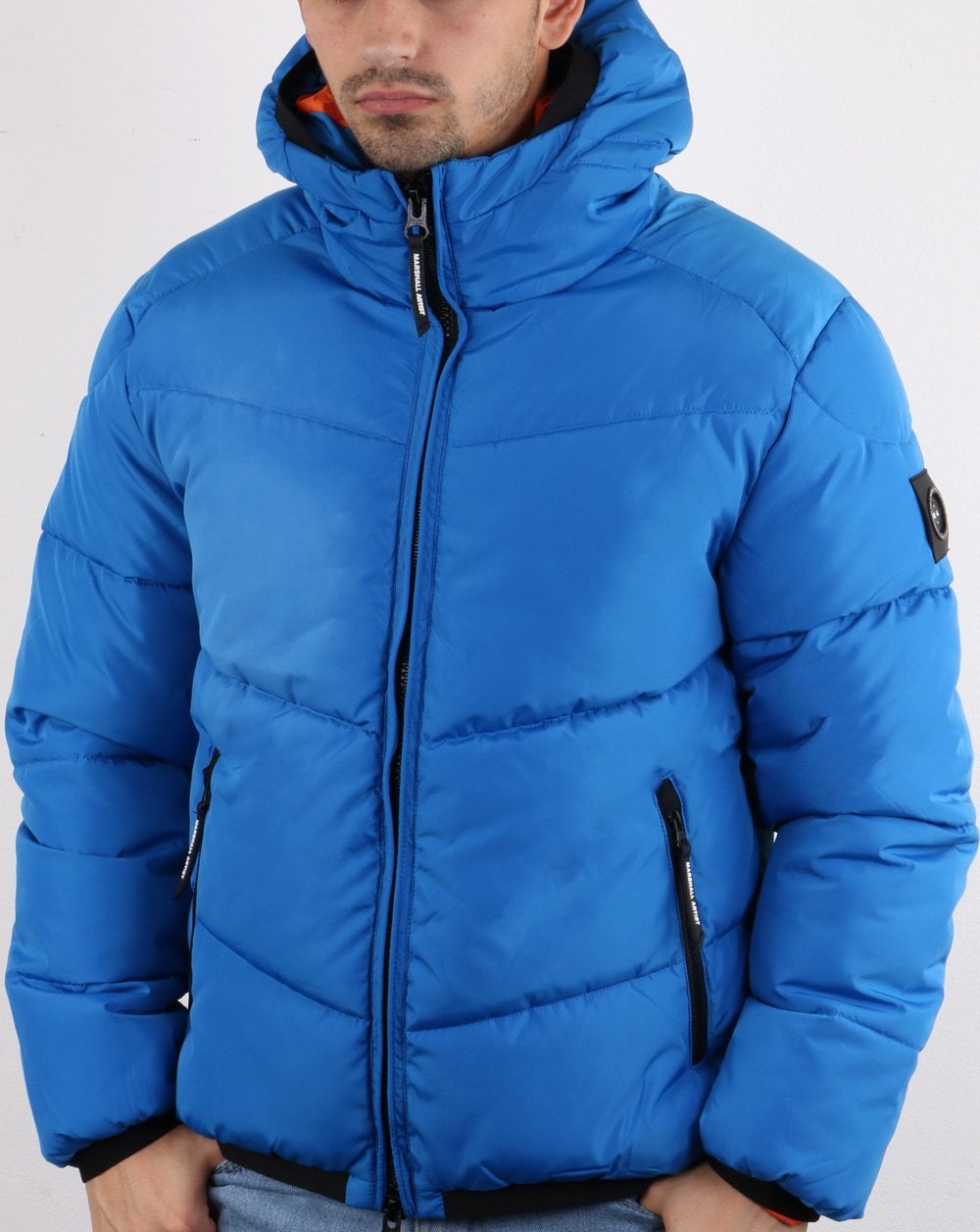 Marshall Artist Paninaro Bubble Jacket Royal