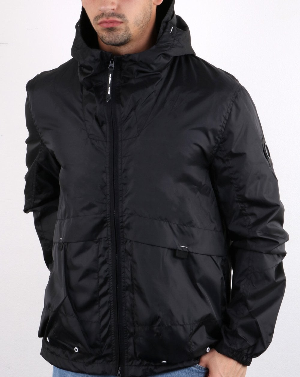 Marshall Artist Ripstop Windrunner Schwarz