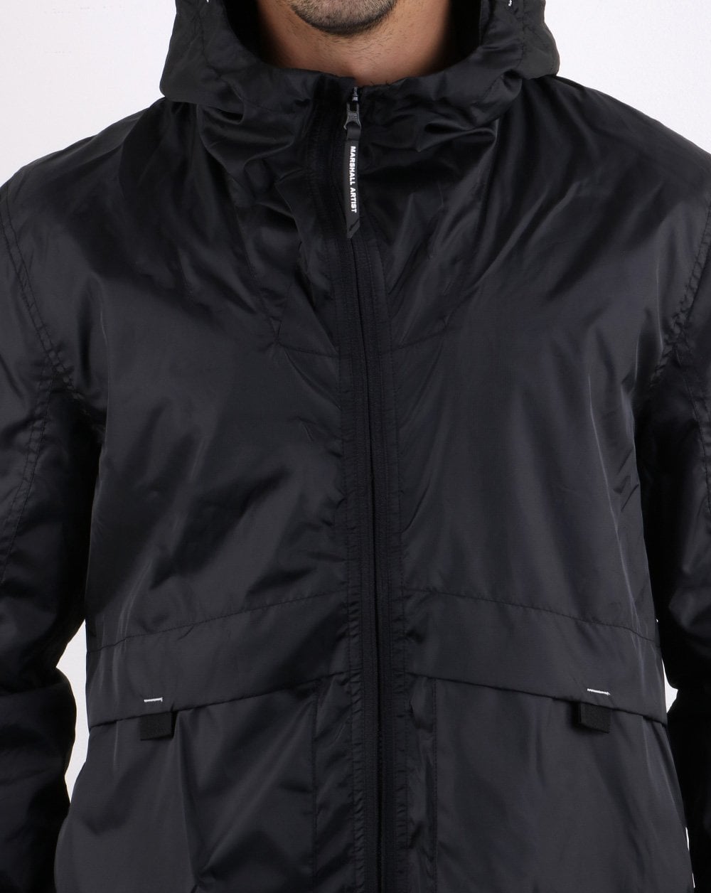 Marshall Artist Ripstop Windrunner Schwarz