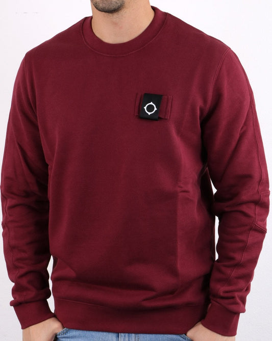 Ma.Strum Ma.strum Training Crew Sweatshirt Spartan Red