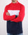 Fila Vintage Matteo High Neck T Shirt Red