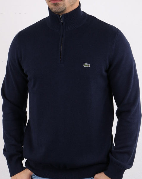 Lacoste Zip Jumper Navy