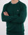 Lacoste Crew Neck Jumper Dark Green