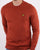 Lyle And Scott Cotton Merino Crew Jumper Tobacco Marl