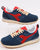 Diadora Camaro Vintage Trainers Blue/Red
