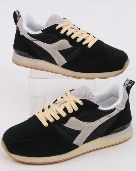 Diadora Camaro Vintage Trainers Black/Off White