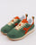 Diadora Camaro Vintage Trainers Green/Orange