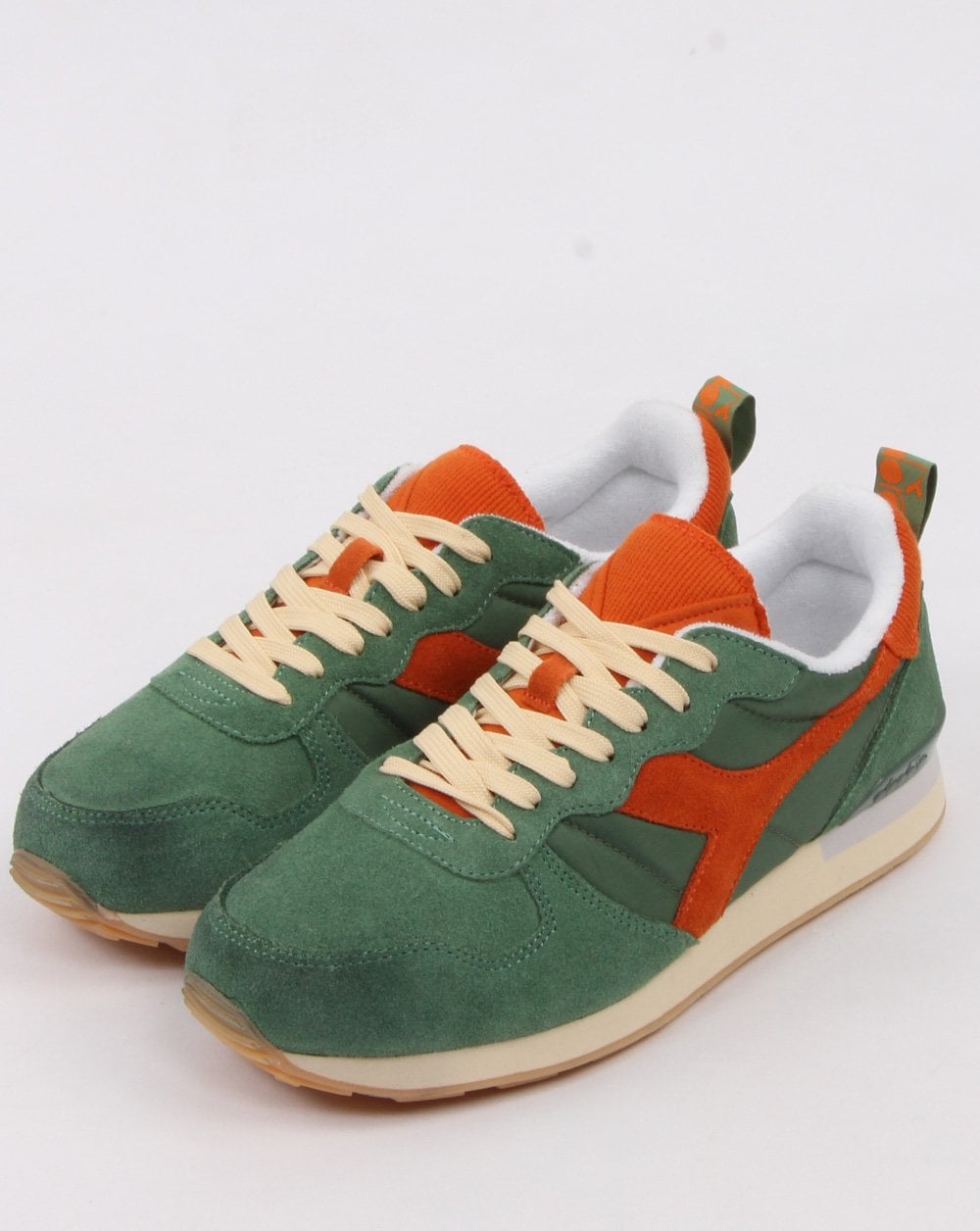 Diadora Camaro Vintage Sneakers Grün/Orange