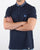 Pretty Green Paisley Carver Polo Shirt Navy