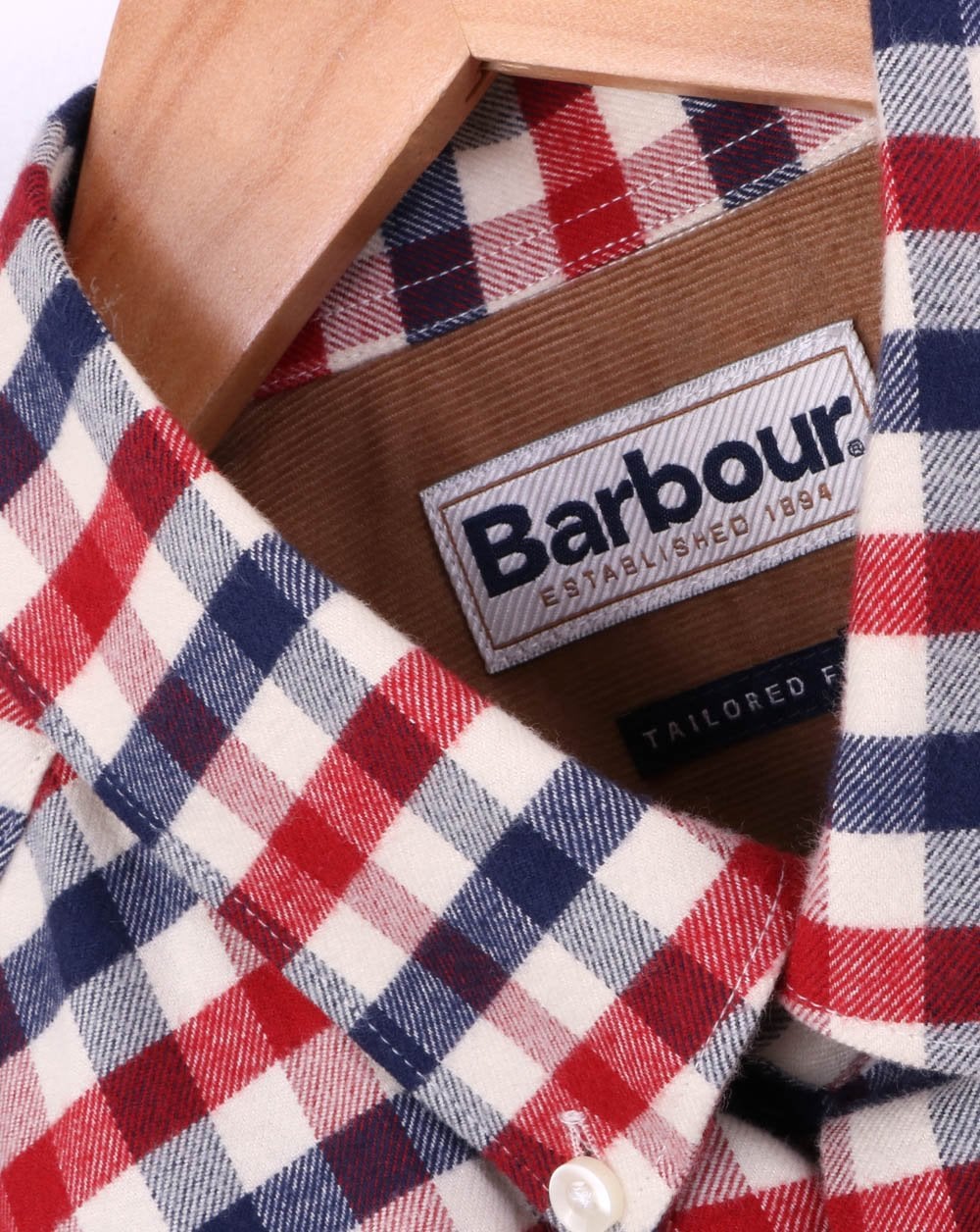Barbour Country Check Shirt Red