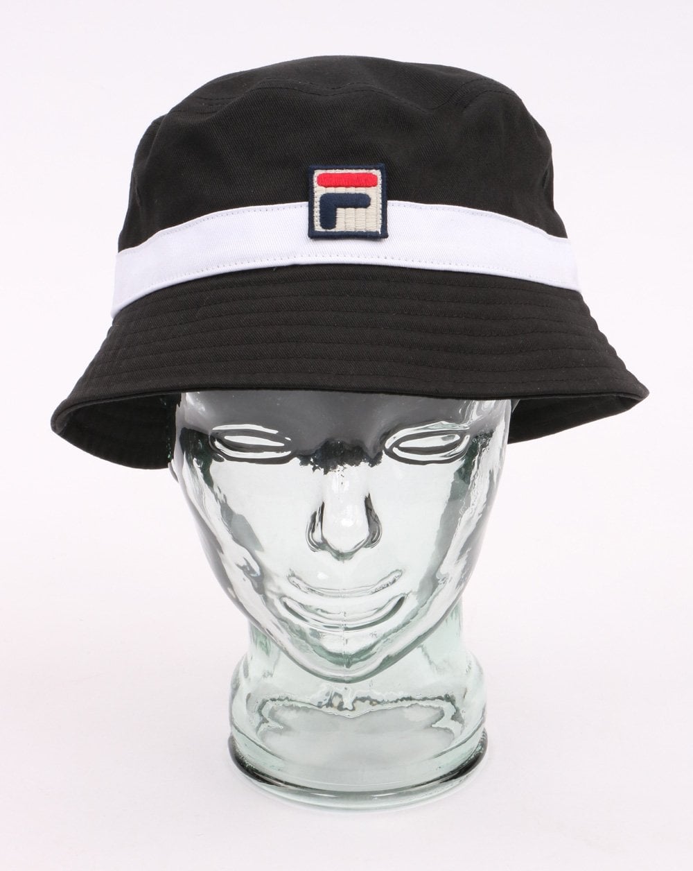 Fila Vintage Basil Bucket Hat Schwarz