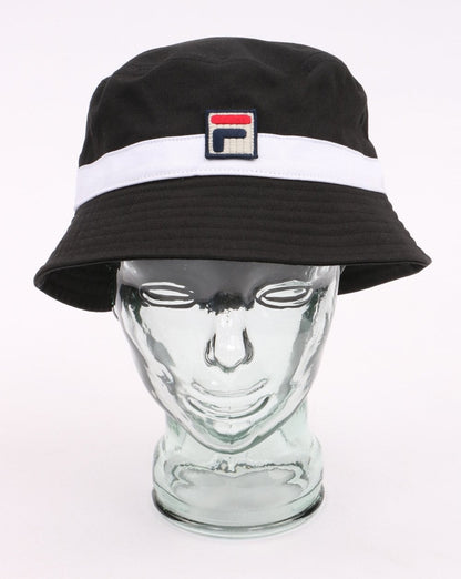 Fila Vintage Basil Bucket Hat Schwarz