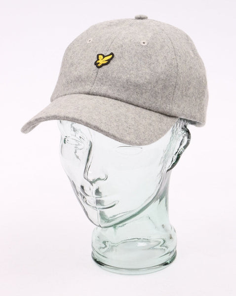 Lyle And Scott Woollen Cap Light Grey Marl