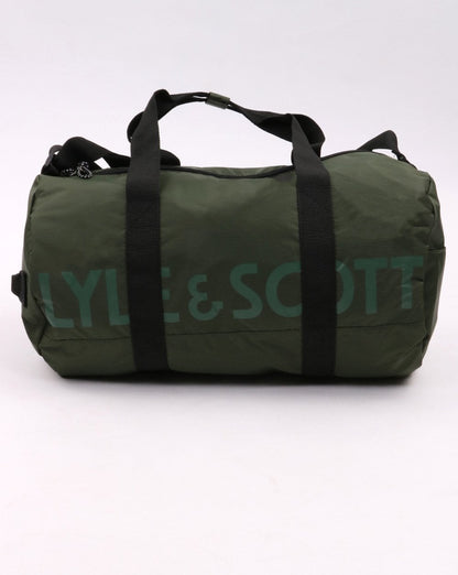 Lyle And Scott Barrel Bag Jade