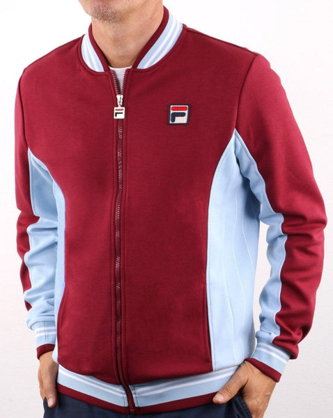 Fila Vintage Settanta Track Top Exclusive Pro Badge Claret/Blue