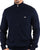 Lacoste Funnel Neck Zip Knitted Top Navy