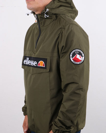 Ellesse Quarter Zip Jacke Khaki