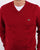 Lacoste V-neck Jumper Bordeaux