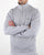 Lacoste Quarter Zip Silver Chine