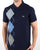 Lacoste Diamond Polo Shirt Navy