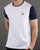 Lyle And Scott Tipped T-shirt White/Navy