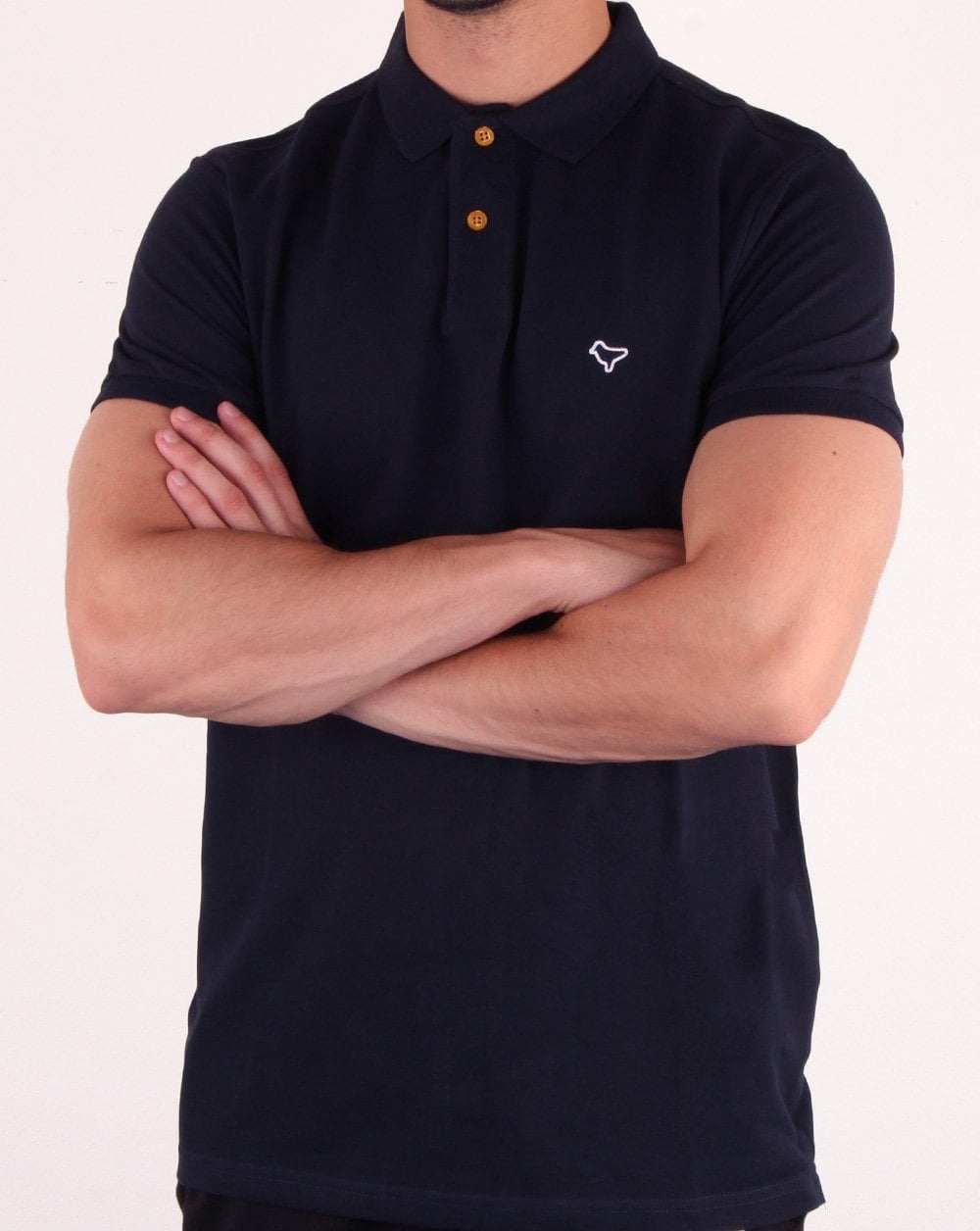 Weekend Offender Dove Poloshirt, Marineblau