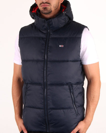 Tommy Hilfiger Kapuzenweste Marineblau