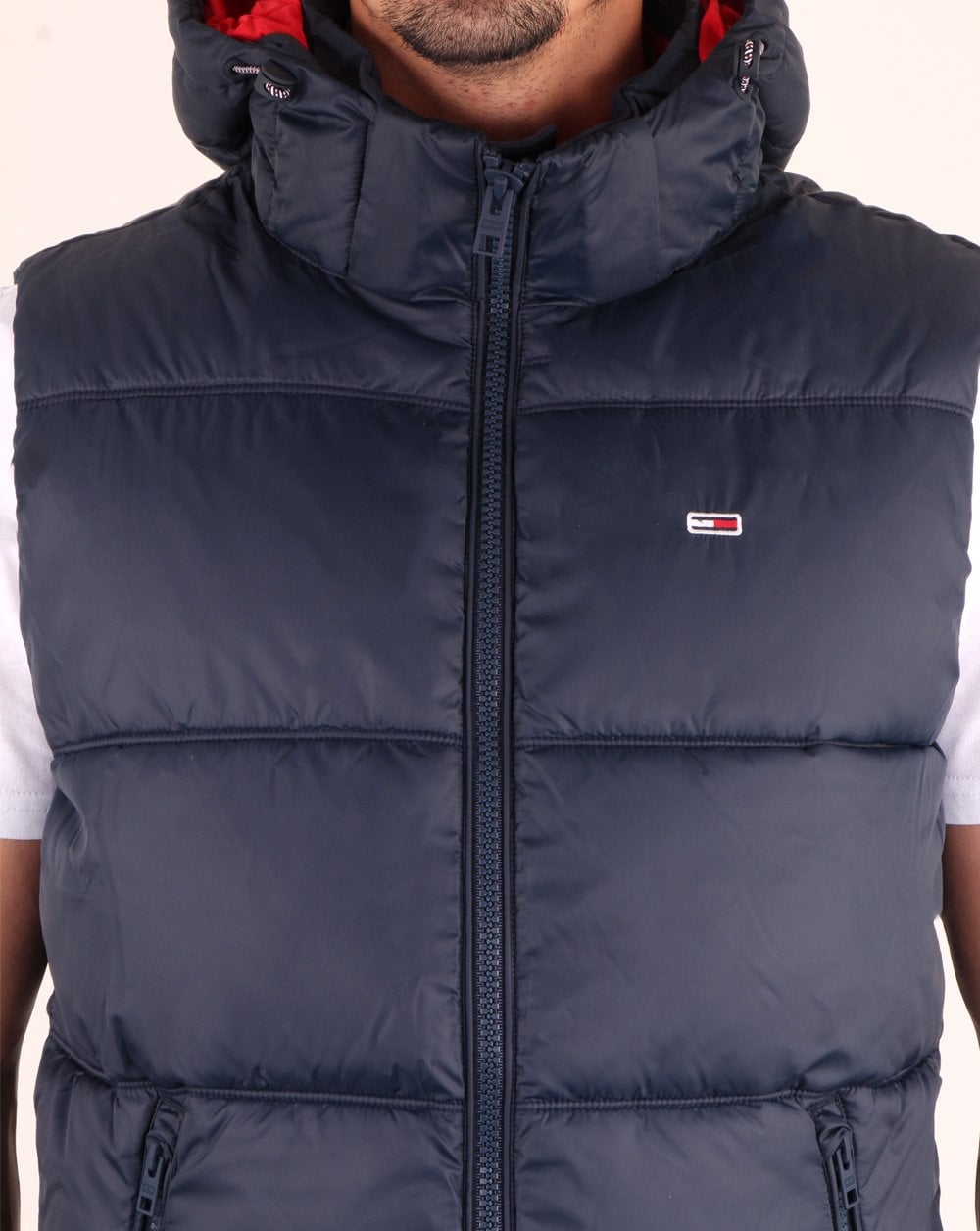 Tommy Hilfiger Kapuzenweste Marineblau
