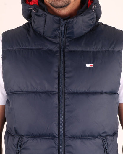 Tommy Hilfiger Kapuzenweste Marineblau