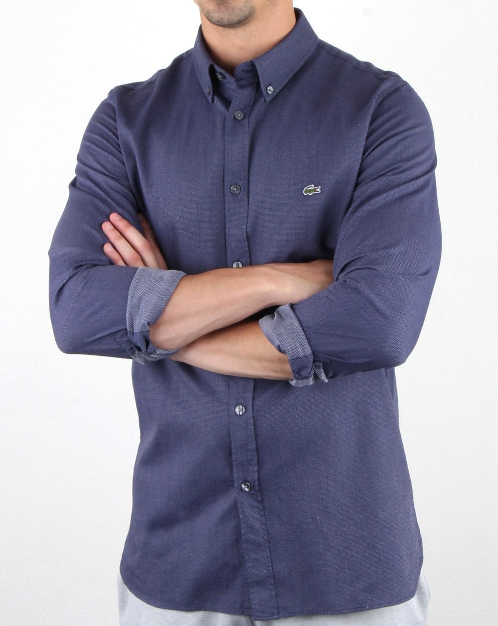 Lacoste Long Sleeve Shirt Navy