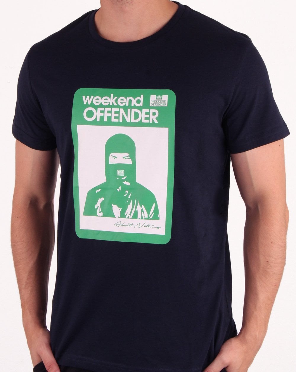 Weekend Offender Marciano T-Shirt Marineblau