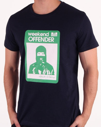 Weekend Offender Marciano T-Shirt Marineblau