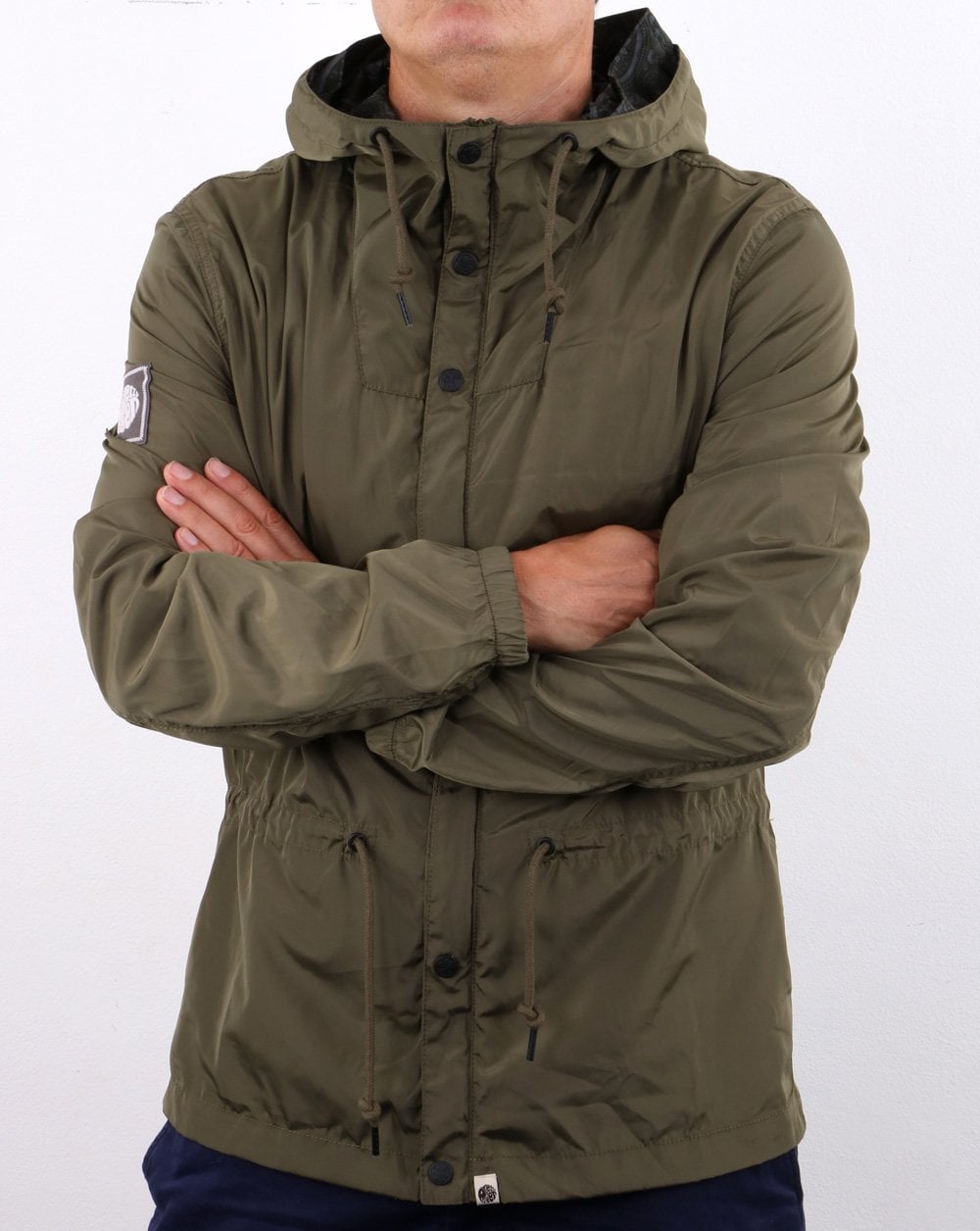 Pretty Green Ridley Jacke Grün