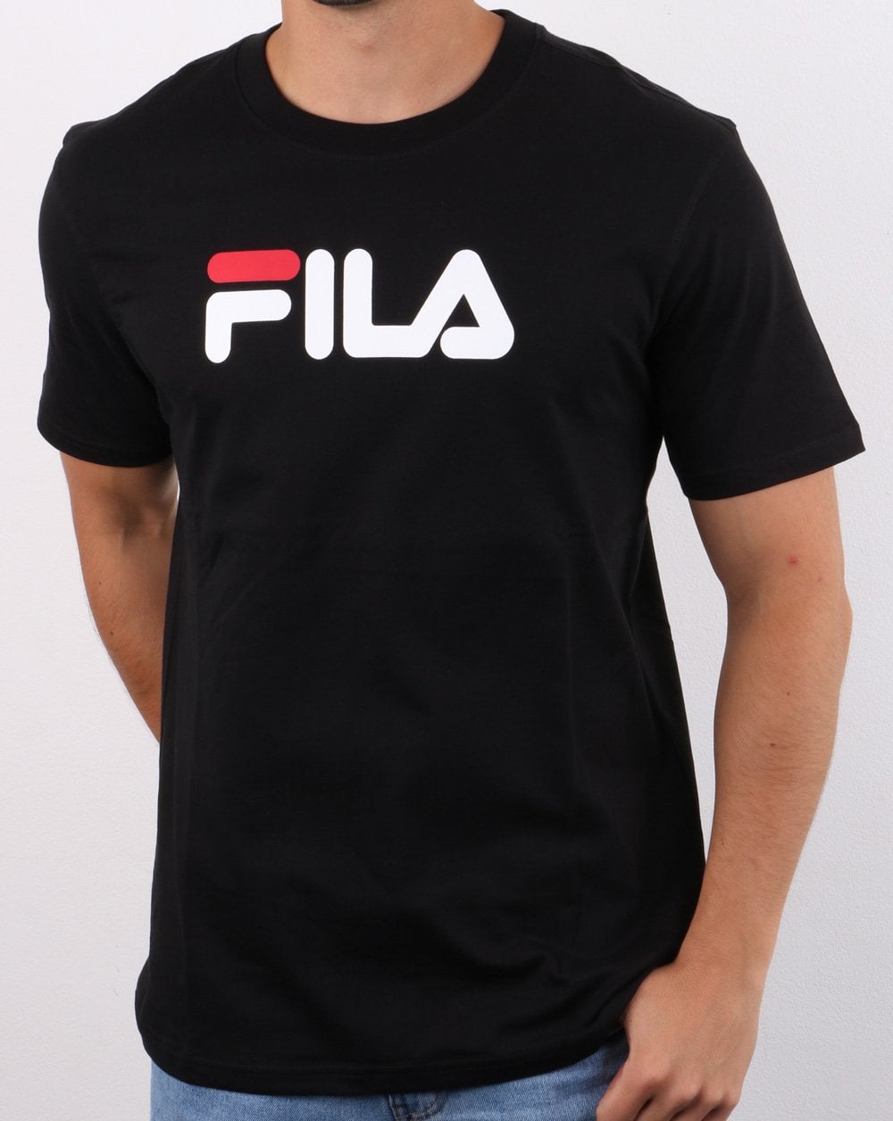 Fila Vintage Eagle T-Shirt Schwarz