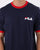 Fila Vintage Rosco T Shirt Navy/red/white