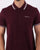 Ben Sherman Tipped Polo Wine