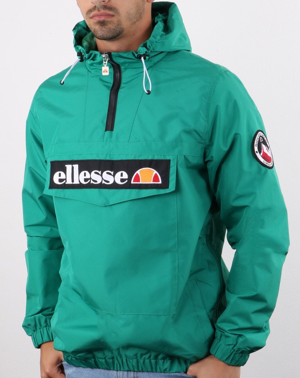 Ellesse Quarter Zip Jacke Grün
