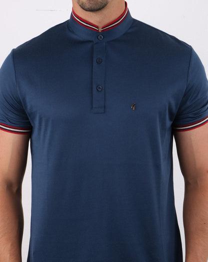 Gabicci Vintage Convoy Poloshirt Storm