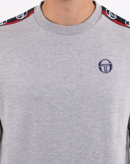 Sergio Tacchini Delaco Sweatshirt Grau Melange/Marine