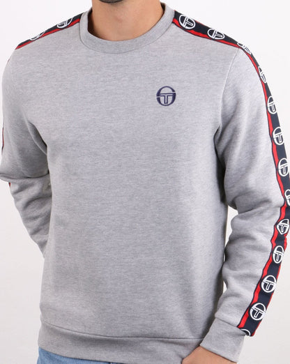 Sergio Tacchini Delaco Sweatshirt Grau Melange/Marine