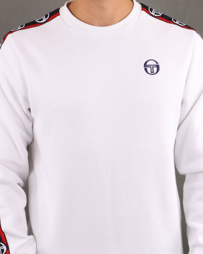 Sergio Tacchini Delaco Sweatshirt Weiß/Marineblau