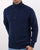 Barbour Patch Half Zip Jumper Deep Blue