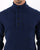 Barbour Patch Half Zip Jumper Deep Blue