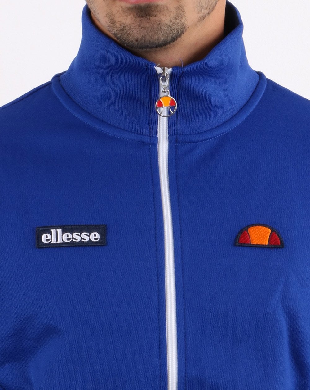 Ellesse Roma Trainingsjacke Blau/Weiß