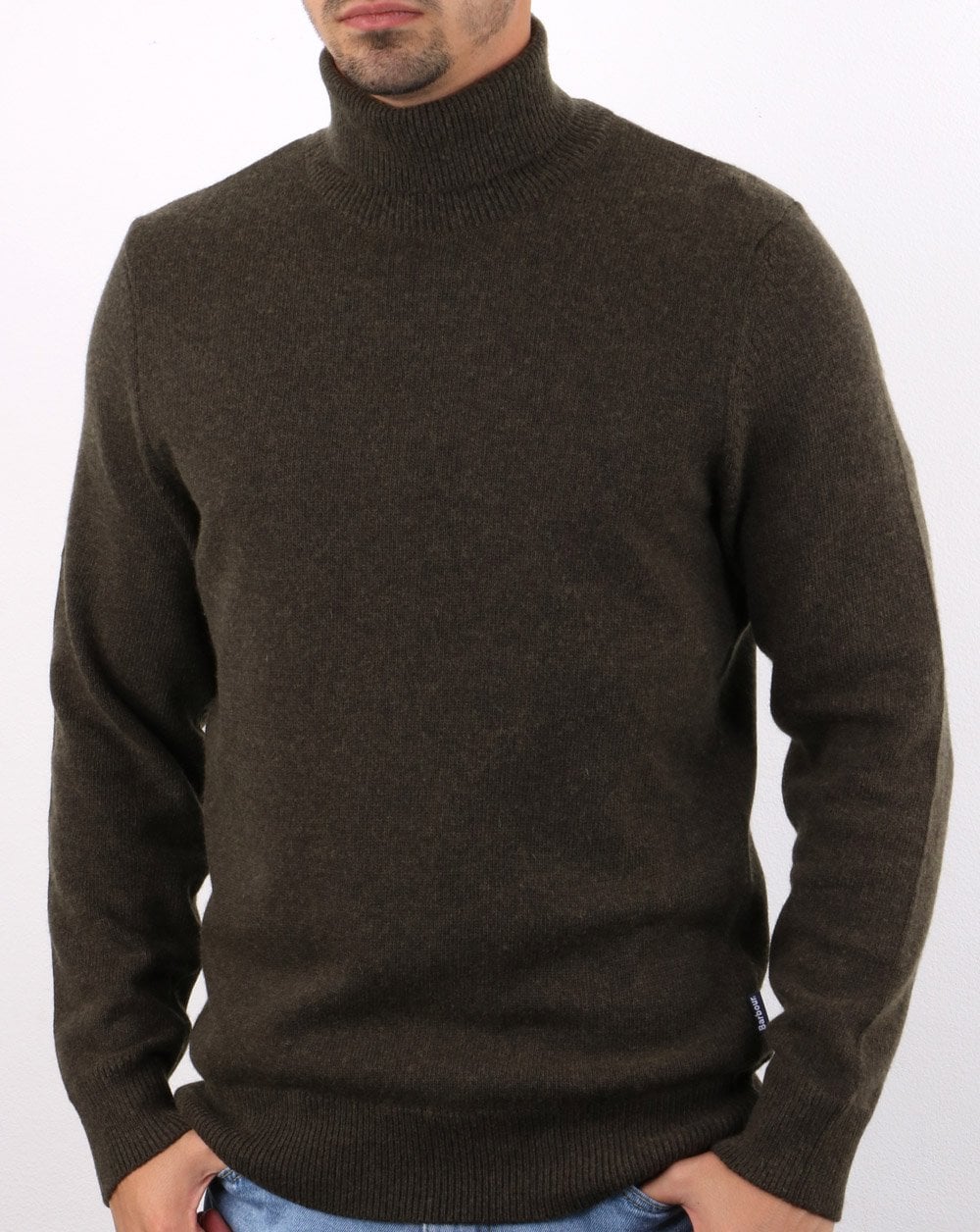 Barbour Leahill Rollkragen Oliv